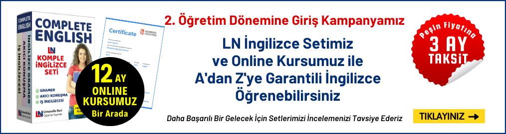 İngilizce Tensler (Zamanlar) Konu Anlatımları | Limasollu Naci