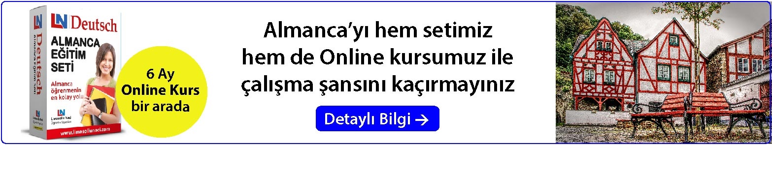 Almanca Alfabe ve Harflerin Okunuşları - Limasollu Naci Yayınları